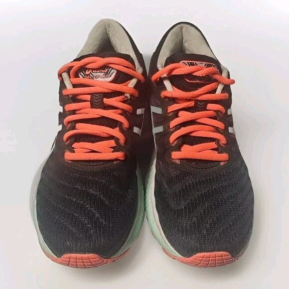 Women's ASICS GEL-Nimbus 22 Running Shoes 1012A587-003 Black/Bio Mint Size 7.5 - Picture 3 of 9